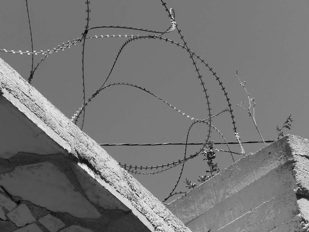 Barb Wire in Mostar, Bosnia & Herzegovina