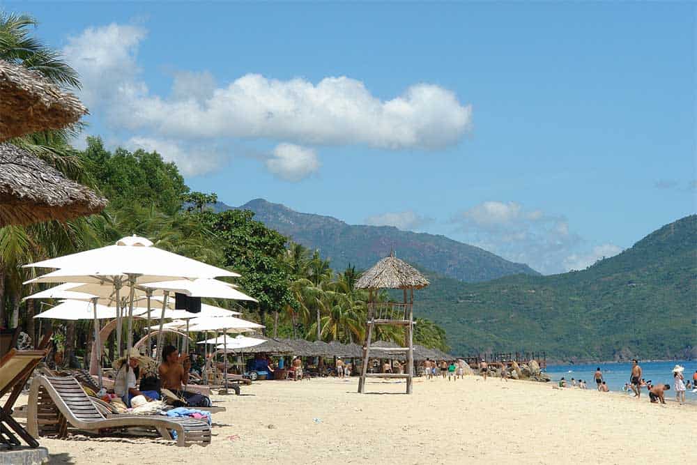 Beach in Nha Trang, Vietnam