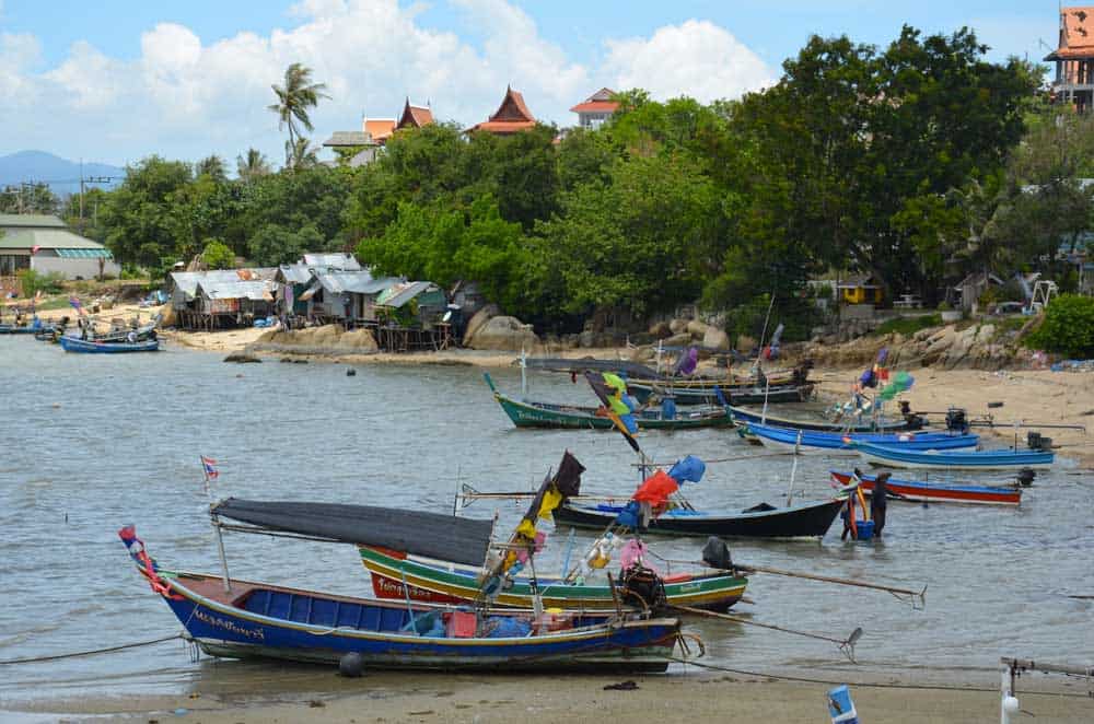 Boats on Koh Samui