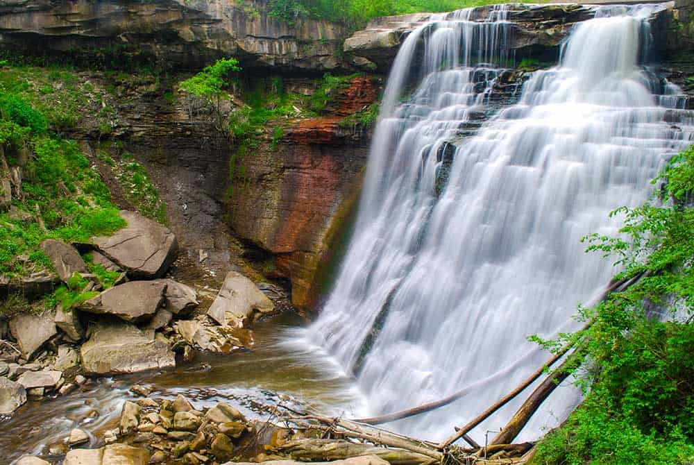 Brandwine Falls at Cuyahoga Valley Nationa Park