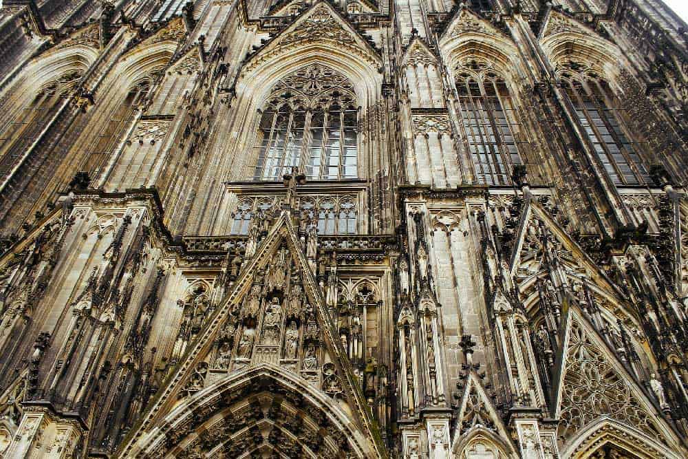 Close-up of Cologne Cathedral