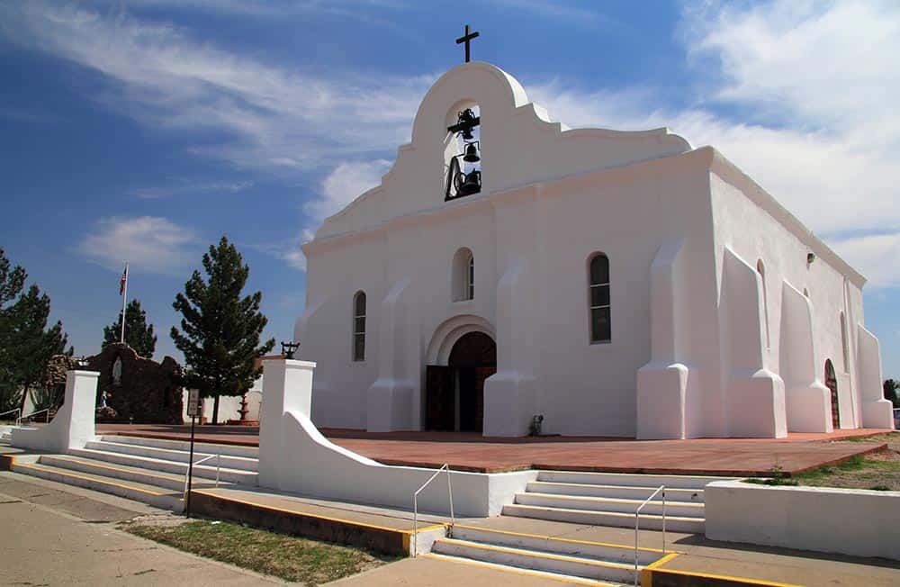 San Elizario Chapel at El Paso Mission Trail