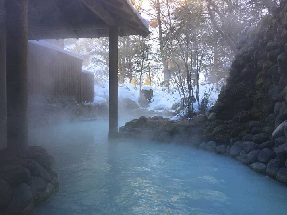 Hot Springs in Noboribetsu