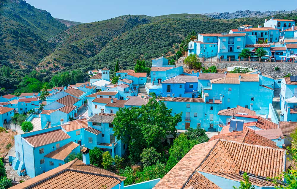 Júzcar, Andalusia, Spain