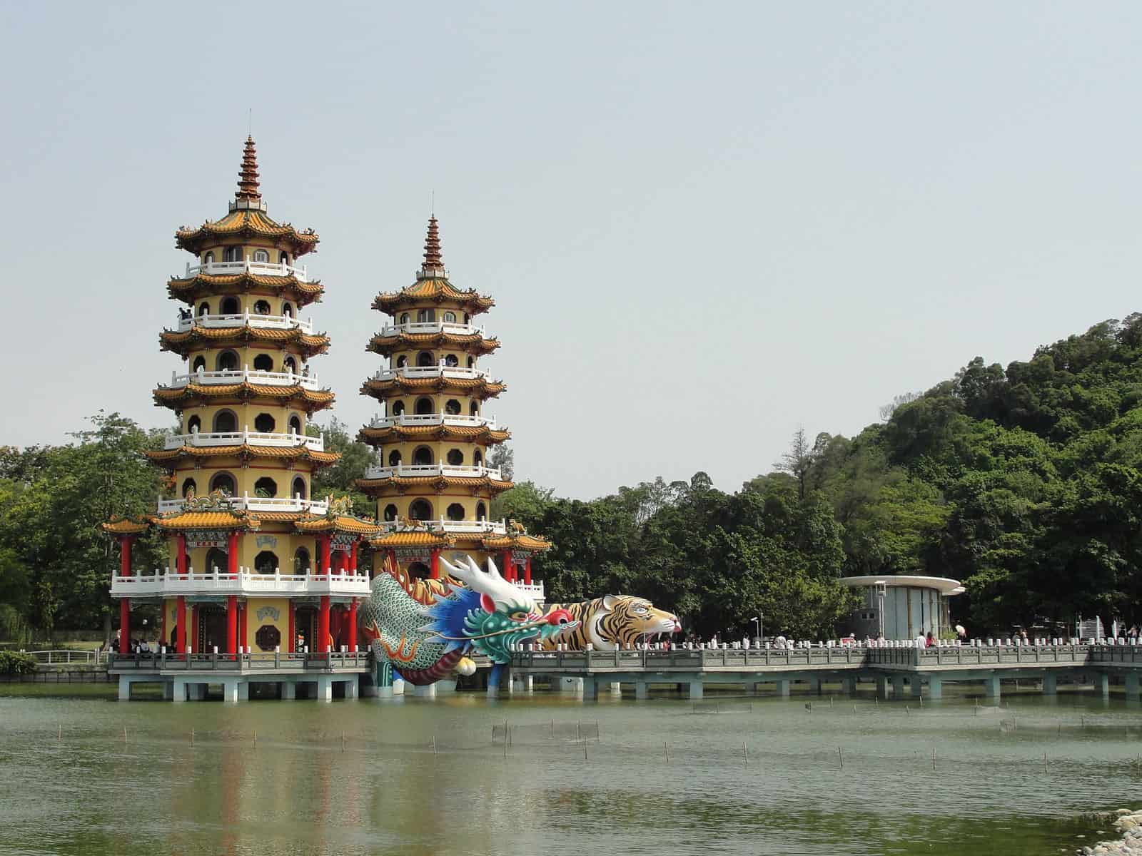 Lotus Pond in Kaohsiung