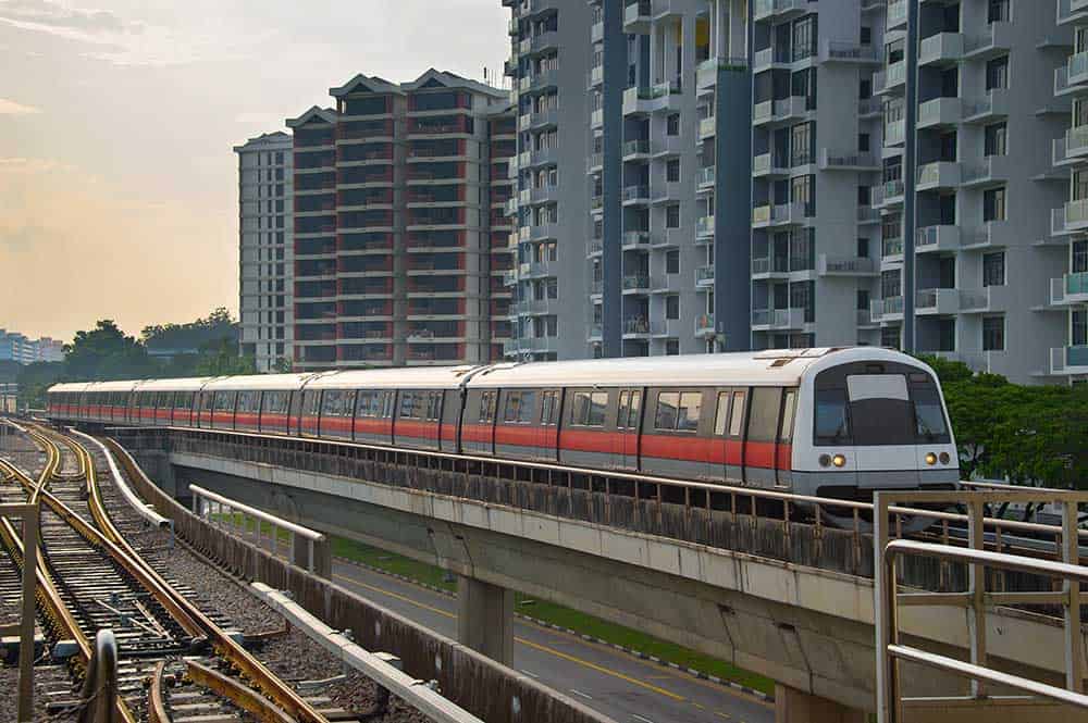 Singapore MRT Train