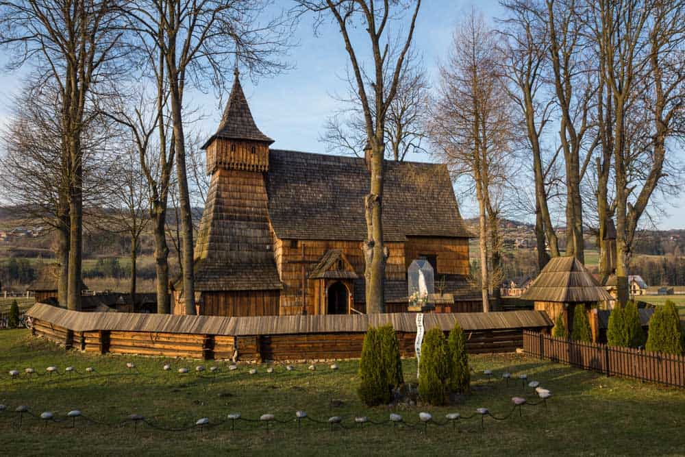 St. Michael Archangel's Church in Debno, Poland