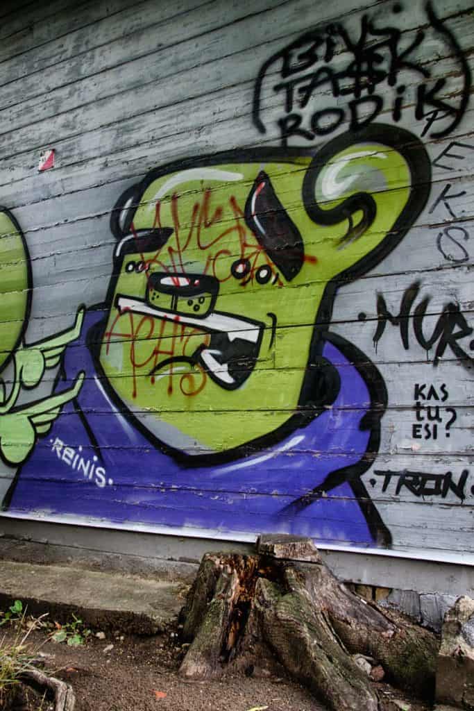Street Art in Riga, Latvia