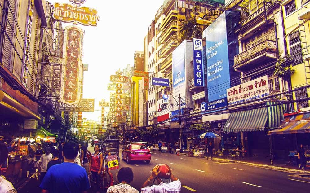 Street in Bangkok, Thailand