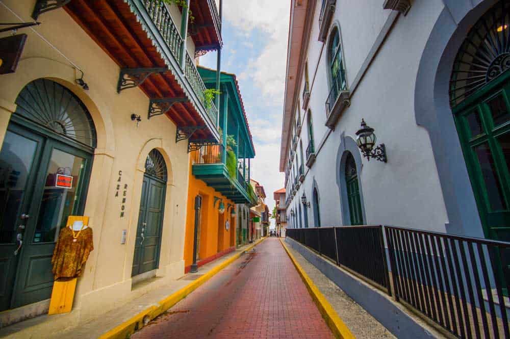 Street Casco Viejo Panama City