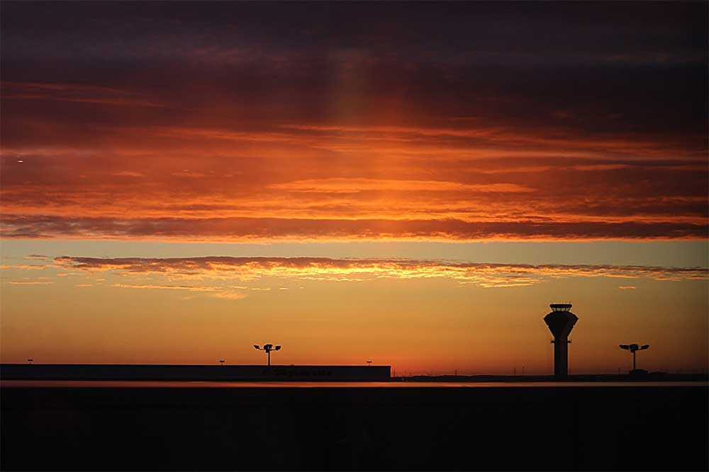Sunset @ Toronto Airport
