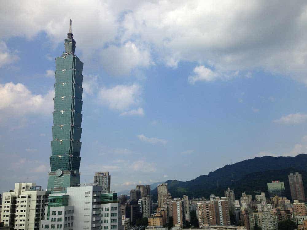 Taipei 101 in Xinyi District