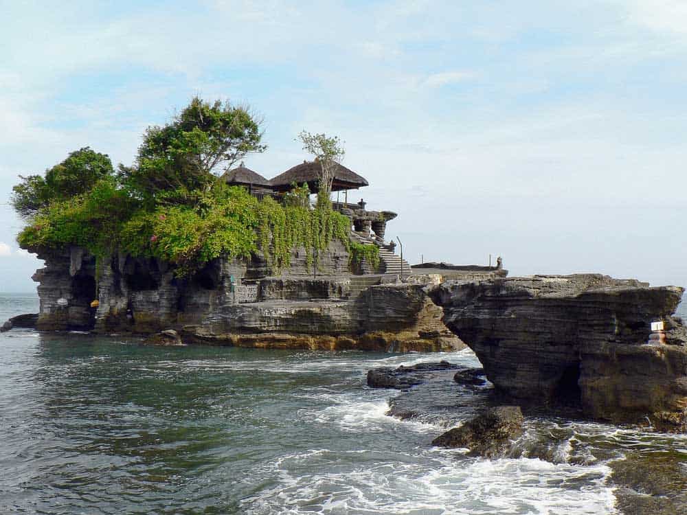 Tanah Lot in Bali, Indonesia