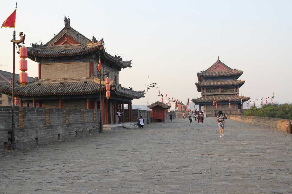 Xi'an City Wall in Xi'an, China